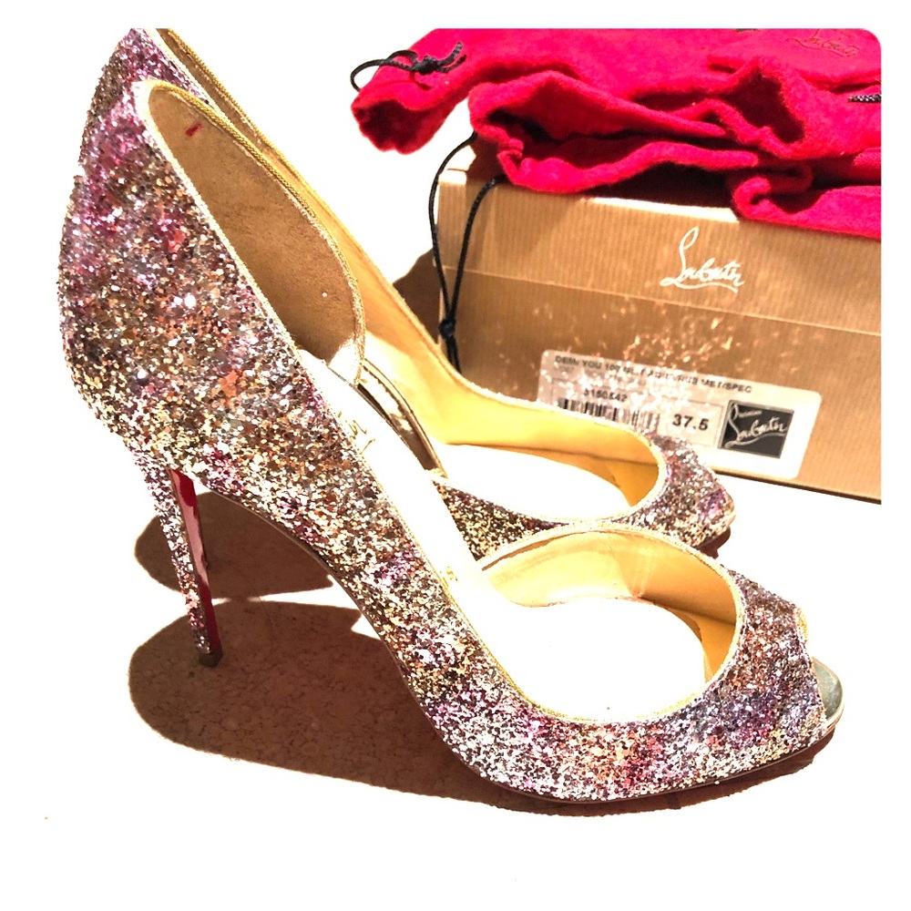 Christian louboutin Demi you 100 size 37.5